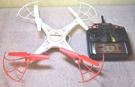 World Tech Toys Striker 2.4GHz 4.5CH Pic/Video Camera RC Spy Drone Quadc... - $0.98