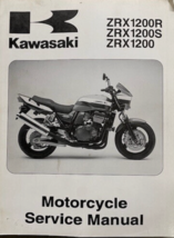 2001 Kawasaki ZRX1200R ZRX1200S ZRX1200 Motorcycle Service Manual 99924-... - $80.29