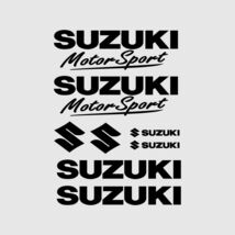 Suzuki Motor Sport 8-Piece Sticker Kit - $19.99