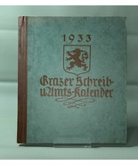 19323 Rare Antique Leykam Austria  Home Calendar Book Illustrated Graz - $591.42 MXN