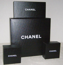 Chanel Vintage Lot Of 4 Empty Handbag &amp;ACCESSORIES/STORAGE/GIFT BOXES-WHITE Base - £77.51 GBP