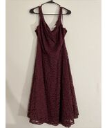 Ladies Dress by H•R Homrain sz 4XL Maroon - €38,54 EUR