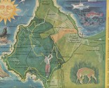 The Seventeen Mile Drive Map &amp; Guide Del Monte Lodge 1960&#39;s - $27.72