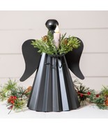 Angel Candle Holder in Black Tin - $57.44 CAD