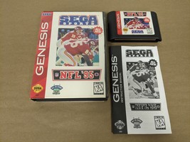 NFL &#39;95 Sega Genesis Complete in Box - £4.70 GBP