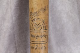 MacGregor Softball Bat #S500 Hickory Wooden Powerated USA Vintage Baseba... - £61.64 GBP