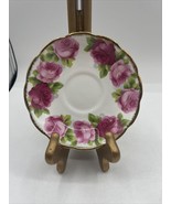 ROYAL ALBERT ENGLISH MADE OLD EGLISH ROSE SAUCER 5.5” - $10.00