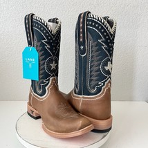 Lane RODEO HOUSTON Mens Cowboy Boots 10 Brown Leather Western Mid Calf B... - $292.05