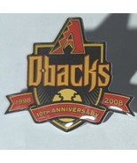 Obacks 10th Anniversary 1998-2008 Baseball Pin - $6.78 CAD