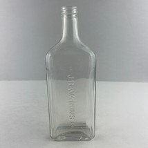 J.R. Watkins Co Vintage Medicine or Liquid Large Antique Clear Glass Bottle Empt - £15.81 GBP