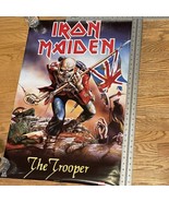 2004 IRON MAIDEN &quot;The Trooper&quot; 21.5” x 34” Funky #8002 Poster Bravado music - £12.48 GBP