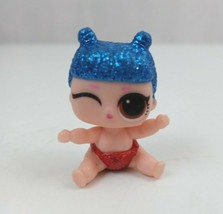 LOL Surprise Doll Glitter Lil Kawaii Queen Lil Sis 1.5&quot; Doll - £9.90 GBP