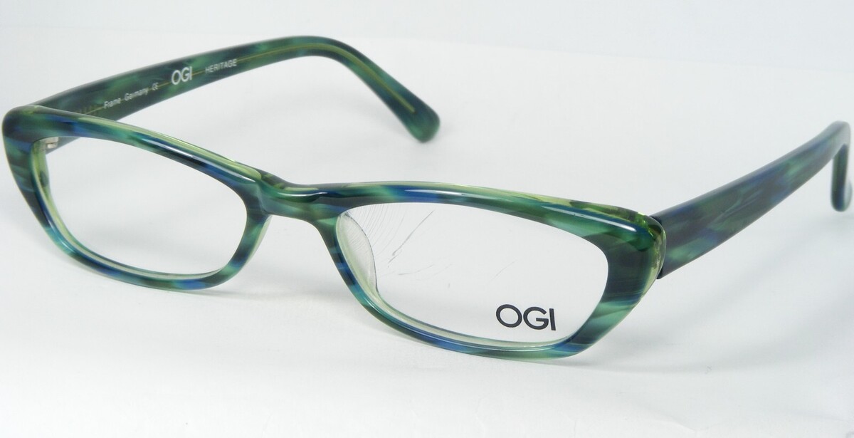 OgI Heritage 7133 301 Lunettes Vertes/Bleues Monture 50-17-140mm (Notes) - $95.78
