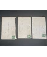 3 Vintage 1900’s George Washington 1 cent Postal Stamps Still On Covers - €170,10 EUR 3 Vintage 1900’s George Washington 1 cent Postal Stamps Still On Covers - €170,10 EUR