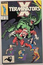 X-Terminators #2 (Marvel Comics November 1988)  - $4.95