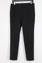Theory 6 Black Wool Stretch Ines Tailor Trousers Pants - £27.27 GBP