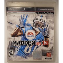 Madden NFL 13 (SONY PlayStation 3 PS3 Game) 2013 Complete With Manual - $2.85