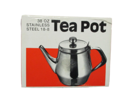 Vintage Gooseneck Teapot, 38-Ounce Stainless Steel 18-8 - $54.99