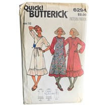 Butterick Misses Dress Sewing Pattern Sz 16 6294 - Uncut - £11.63 GBP