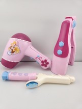 Disney Princess Pretend Play Hair Salon Tool Aurora Belle 3 Piece - $15.98