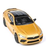 M8 Coupe Ceylon Gold Metallic with Black Top 1/64 Diecast Model Car by P... - $354.15 MXN