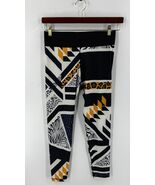 Adidas Climalite Leggings Womens Size Medium Black White Animal Print At... - $617.46 MXN