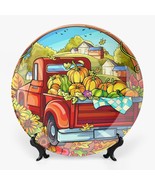 Collector Plate – Harvest – Ceramic Decorative Plates - 6&#39;&#39; - £14.04 GBP