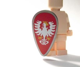 Red Eagle Knight Shield for  Minifigure US Toy - €1,70 EUR