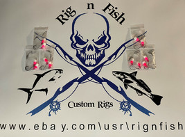 6 Surf / Pier Fishing Rigs: Pompano, Whitings, Croakers, Snappers, Spots, Etc - £11.86 GBP+