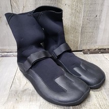 Quicksilver 7 mm Surfing Booties Wetsuit Adult Size 11 Black Neoprene St... - $558.82 MXN