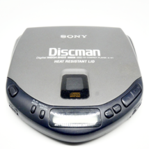 Sony Discman D-171 Car Portable CD Player Tested &amp; Working Black Gray Me... - $367.33 MXN