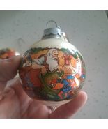 Holly Brand Vtg Christmas Ornaments Santa Elves Workshop Celophane Wrapp... - $4.95