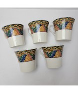 5 MIKASA Ultima + HK700 SAO PAULO Tea/Coffee Cup, 3.1&quot; Tall 6oz Indonesi... - $43.69