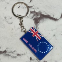 Cook Islands Australia Flag Keychain Keyring  - $11.88