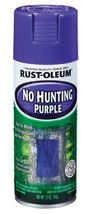 Rust Oleum “270970 No Hunting Purple” Spray Paint, 12 Oz. - $9.95