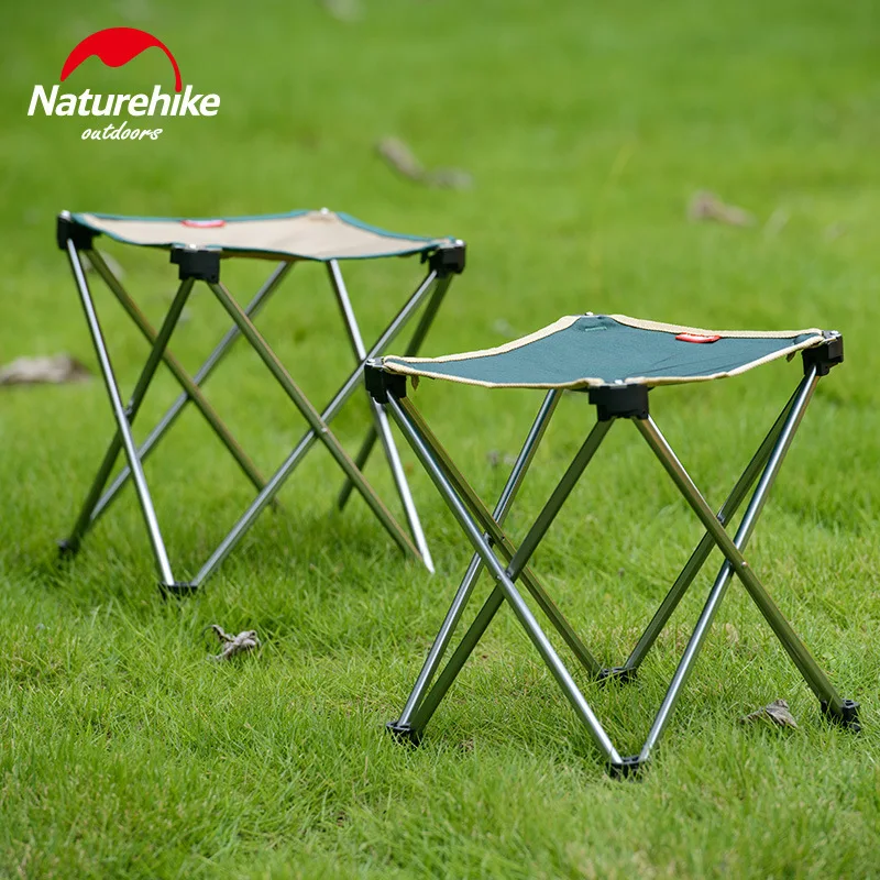 Naturehike Outdoor Foldable Folding Aluminum Fishing Sketch Chair Fishing Picnic - £31.66 GBP