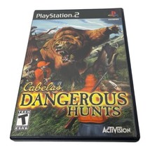 Cabela&#39;s Dangerous Hunts (PS2, 2002) - DISC ONLY NO MANUAL CASE CRACKED - £8.18 GBP