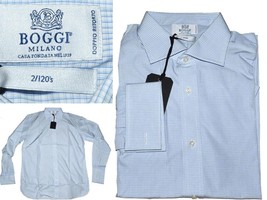 BOGGI MILANO Men&#39;s Shirt New European Size L / Tagged 40 BG01 T1P - $50.27