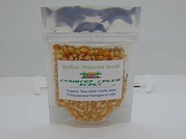 Yellow Popcorn Seed for Growing Heirloom OP Open Pollinated Non-GMO Garden Seed  - £1.58 GBP