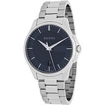 Gucci YA126441 Grey Dial Stainless Steel Strap Gents Watch - £318.50 GBP