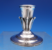 Georg Jensen Sterling Silver Candlestick #612 2 5/8&quot; x 2 1/2&quot; 3.2 ozt. (... - £600.64 GBP