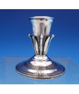 Georg Jensen Sterling Silver Candlestick #612 2 5/8&quot; x 2 1/2&quot; 3.2 ozt. (... - £589.65 GBP