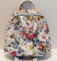 Vera Bradley Mini Totepack Backpack Sea Air Floral Bag Blue New 37228 - $69.25