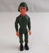 1985 Fisher Price Military Construx Army Pilot 3” Action Figure - $3.87