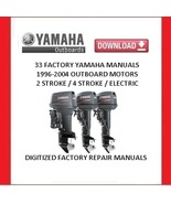 YAMAHA Outboard Motors 33 Factory Service Repair Manuals - £15.63 GBP