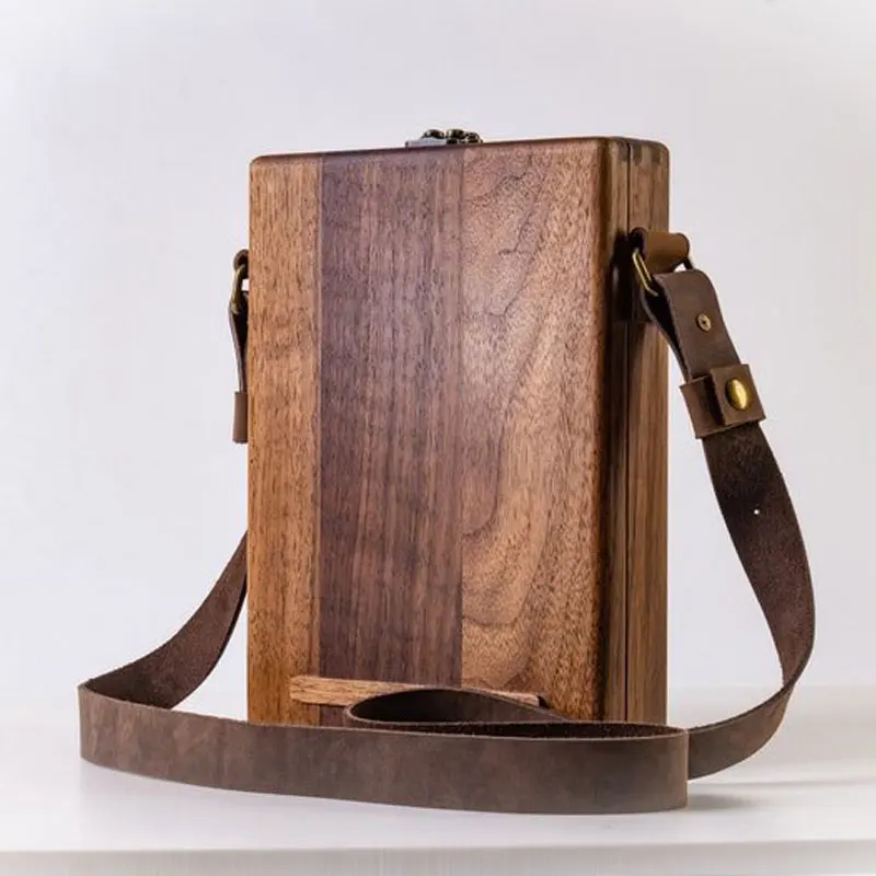 Writers Messenger Wood Box,Multi-Function Artist Tool and Brush Storage ... - $49.44