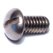 1/4&quot;-20 x 1/2&quot; 18-8 Stainless Slotted Round Machine Screws (100 pcs.) - $24.27