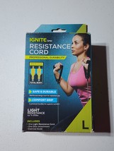 NEW Resistance Ignite by SPRI Cord Band- L Light (up to 20 lbs.) Gym Wei... - $11.99