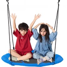 VEVOR Tree Swing 40 In Saucer Swing 750lbs Weight Capacity 900D Oxford Blue - £78.27 GBP