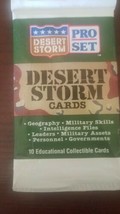1991 Proset Desert Storm Set Minus 10 Cards plus 4 unopened packs. Mnt nrmt - £12.78 GBP